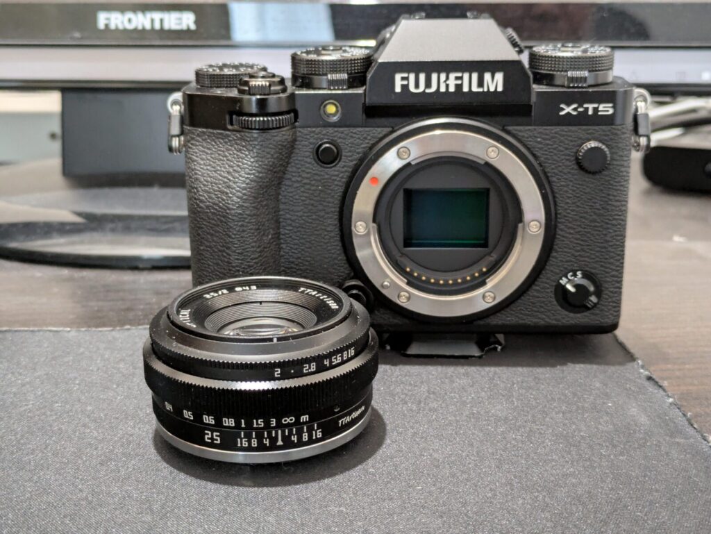 中華レンズ】TTartisan 25mmf2（Xマウント）レビュー