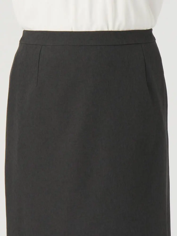 M．グレー 【17・19号限定】【WEB限定】洗えるストレッチスカート