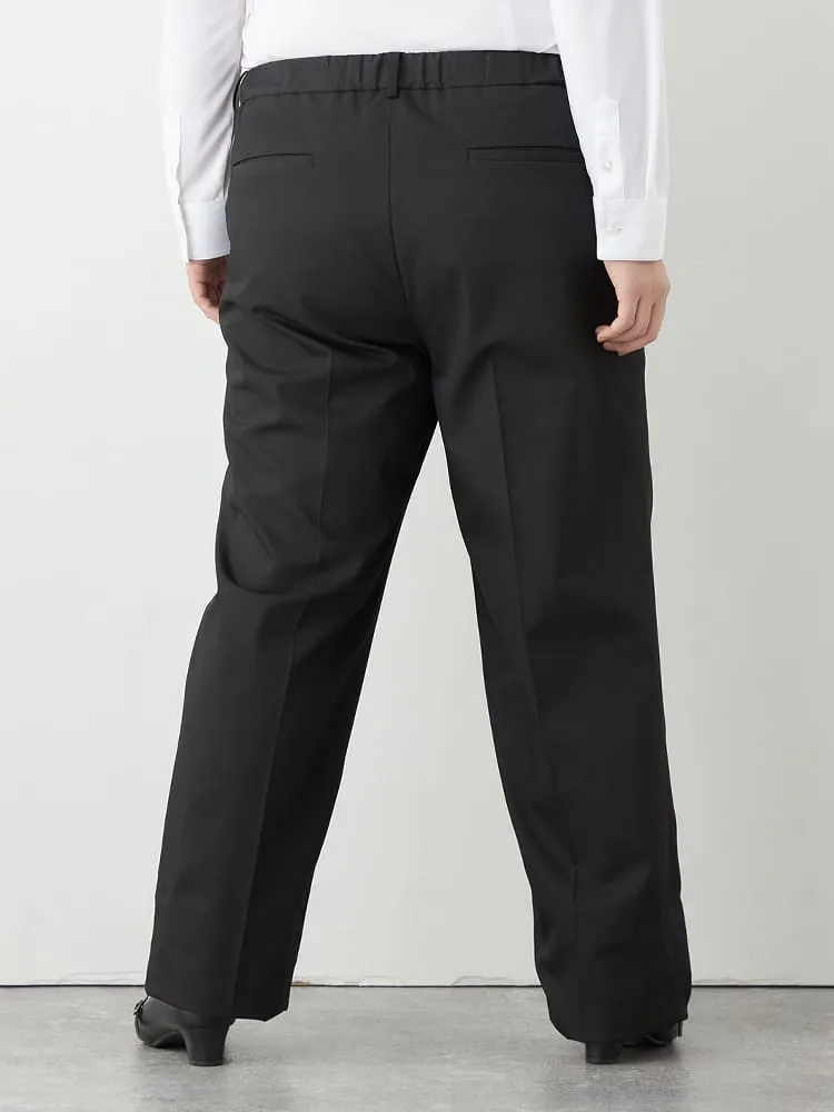 黒無地ストレートパンツ | フォーエル公式通販