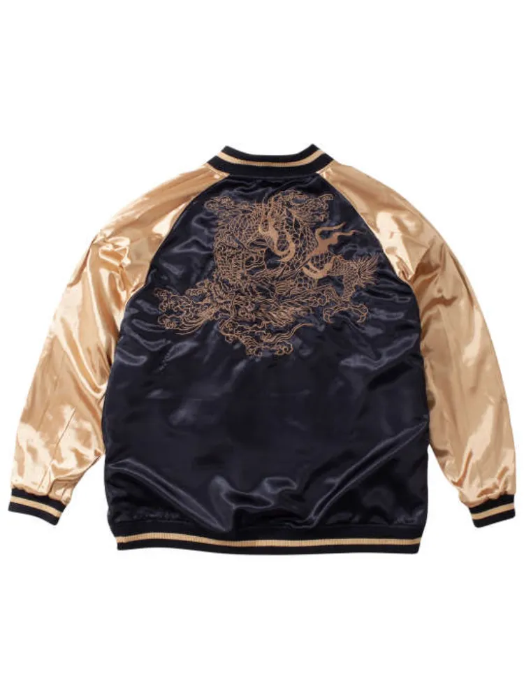 絡繰魂】龍乱舞リバーシブルスカジャン ＊カタログ商品 | フォーエル