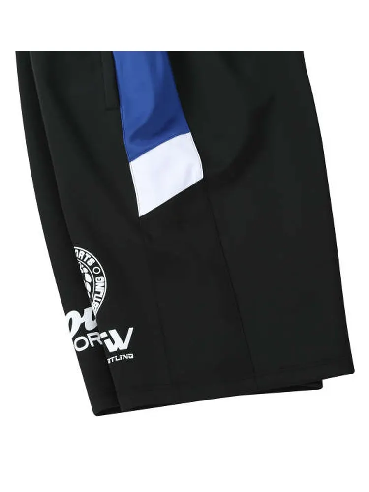 ブラック 【SOUL SPORTS×新日本プロレス】ジャージハーフパンツ