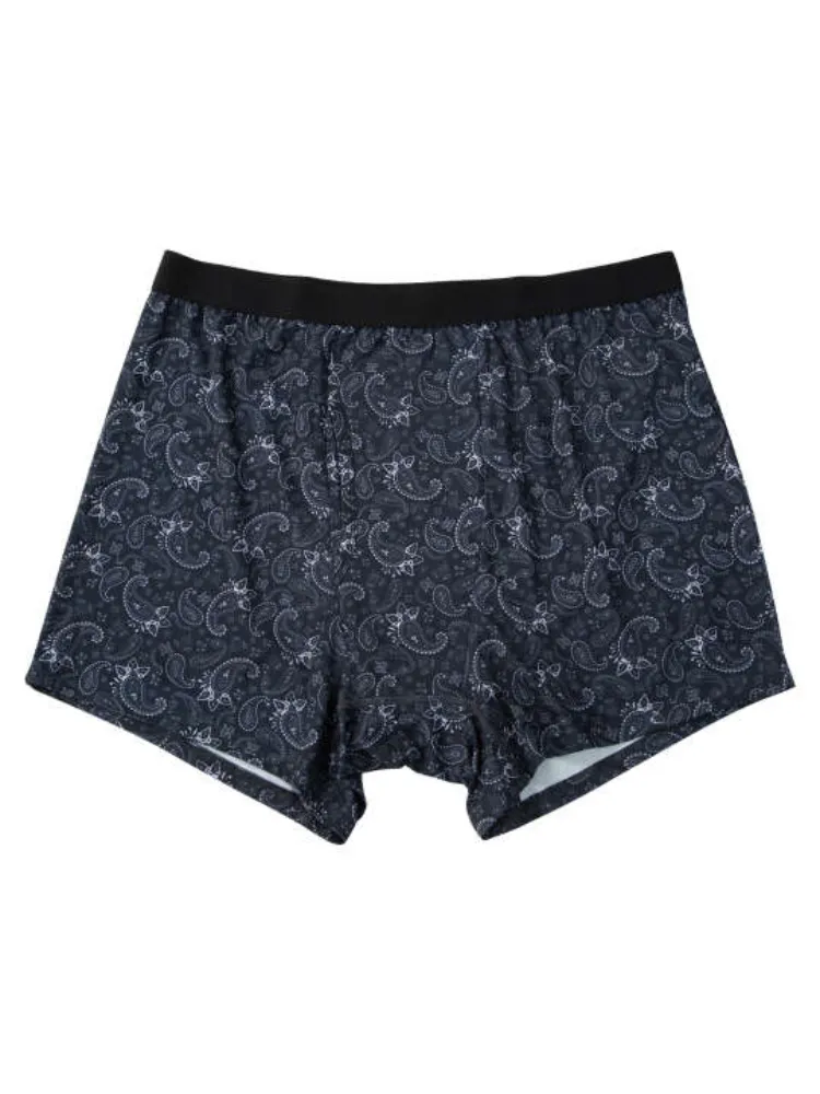 ブラック 【KEEP GUARD】ナノファイン100加工軽失禁対策ボクサーパンツ