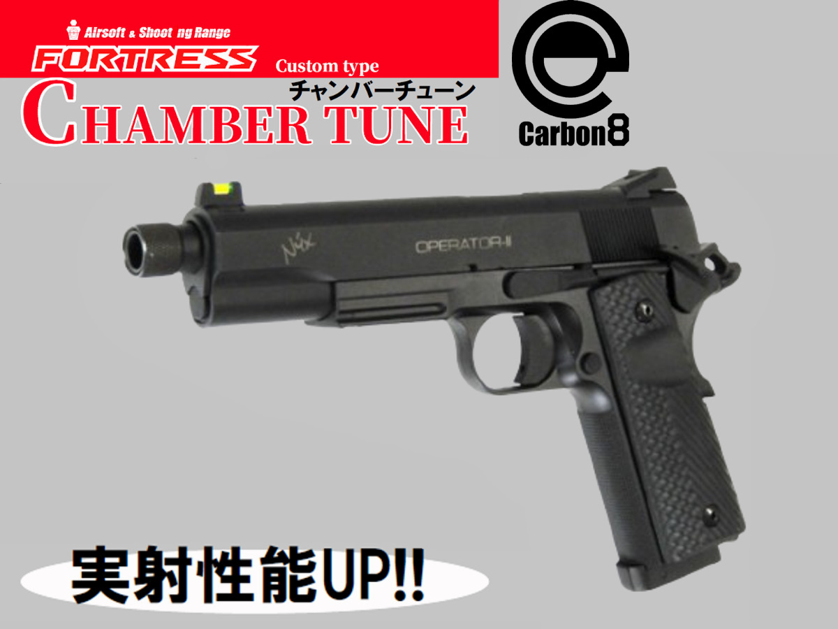 持込用カスタムオーダー】Carbon8 M45 CQP/DOC CO2ガスブローバック