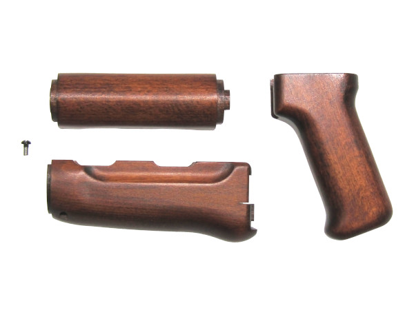 If-Product: st-40 マルイ AKS74U電動ガン用 木製ハンドガード 3点