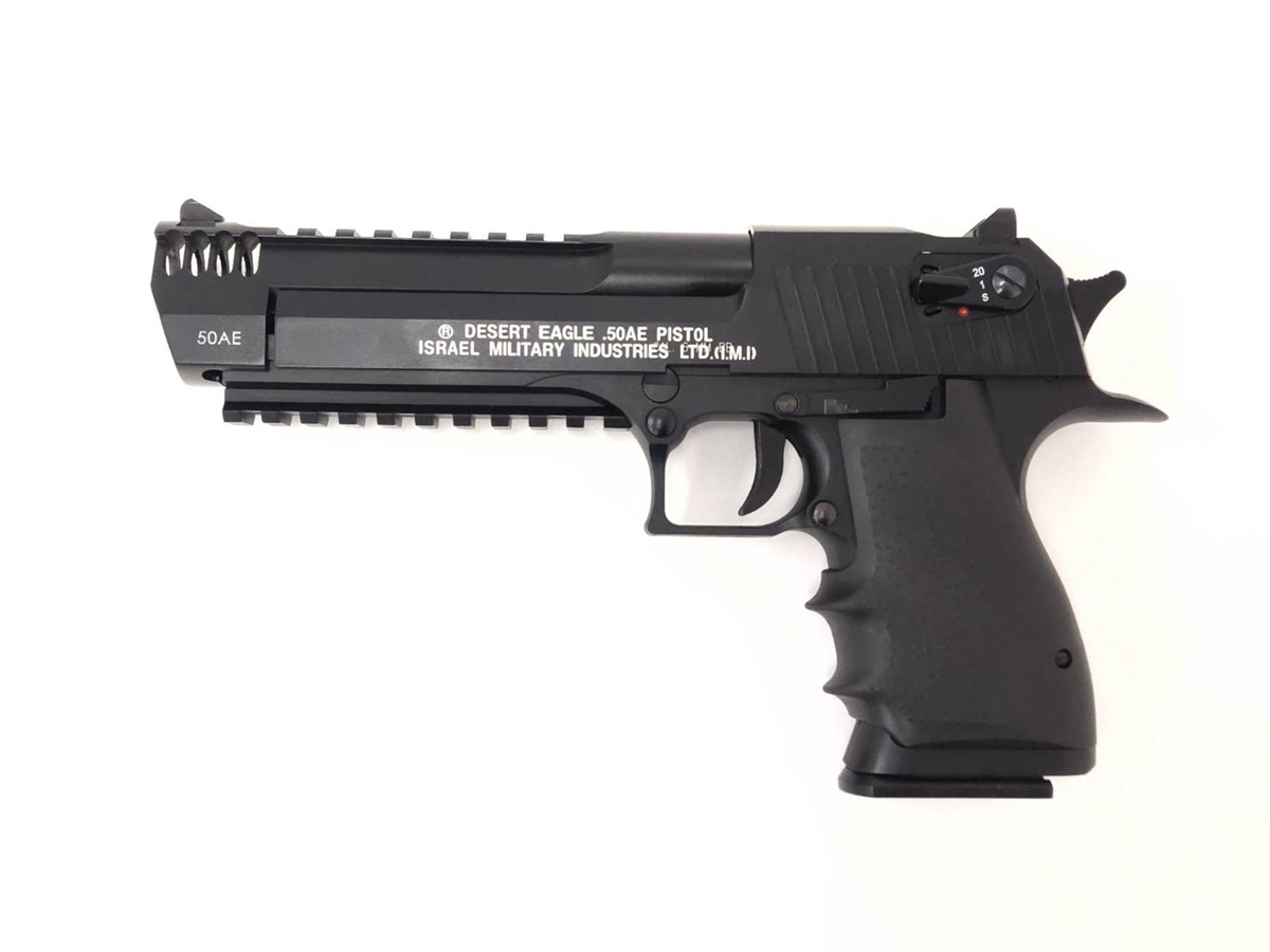 KWC: デザートイーグル Mark XIX .50AE セミ/フルオート Co2 JP.Ver BK