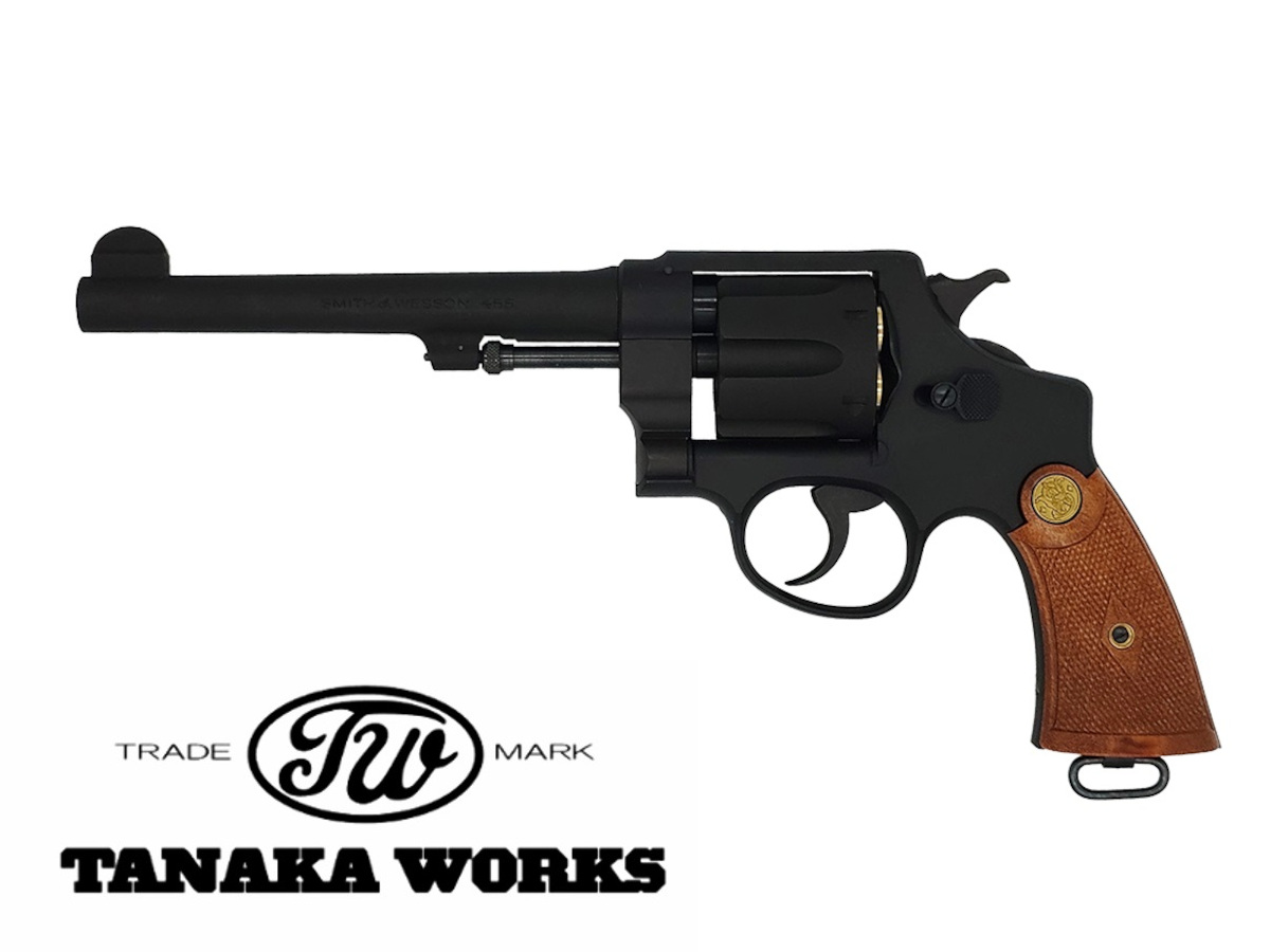 タナカワークス: モデルガン本体 S&W M1917 HE2 6.5in イギリス国軍Ver