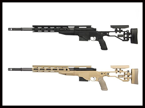 いまコレ特価】ARES: コッキングエアガン本体 ar-msr-02x M40A6 各色