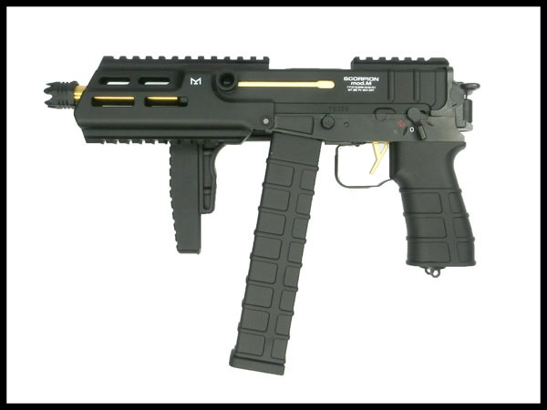 東京マルイ: 電動コンパクトマシンガン スコーピオン モッドM ブラック