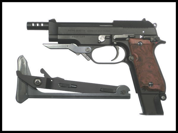 KSC: ハンドガンパーツ P020 M93R フォールディングストックの通販情報