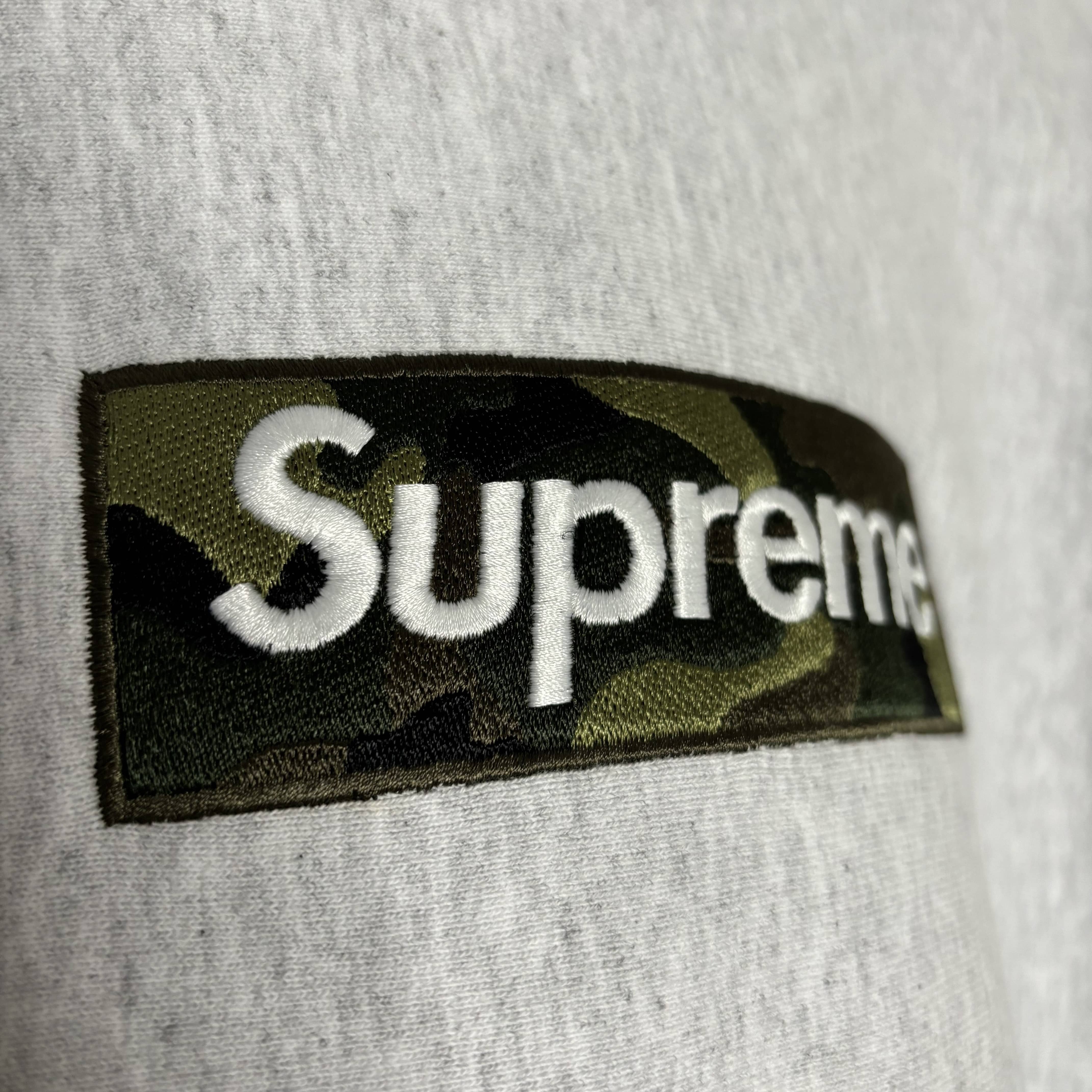 Supreme Box Logo Hooded Sweatshirt Ash Grey - X2OIDZ2XFSWIRYGJ