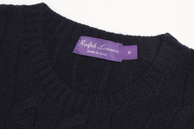 イケオジのカシミアニットはひと味違う!? 「ラルフ ローレン パープル