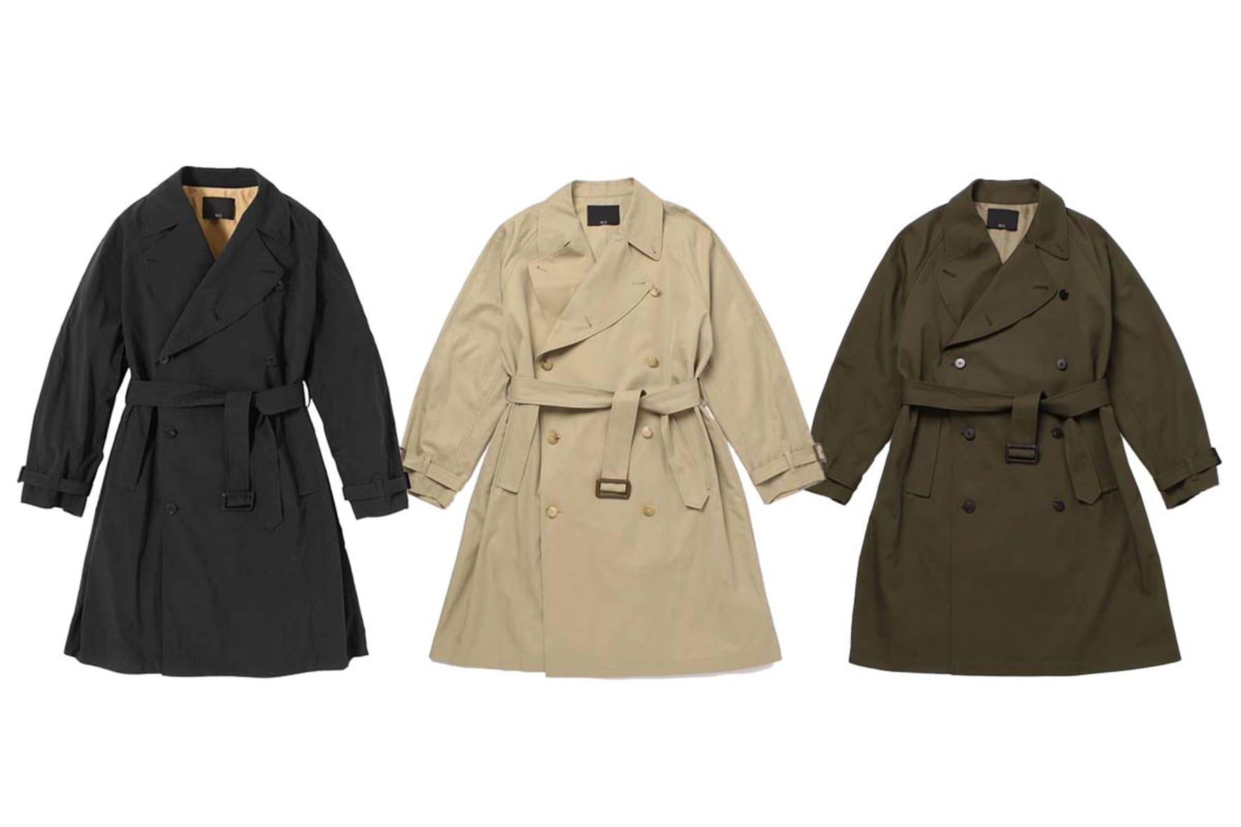 ES:Sのトレンチ】着た瞬間にカッコいい！ 定番なのに新しいコート