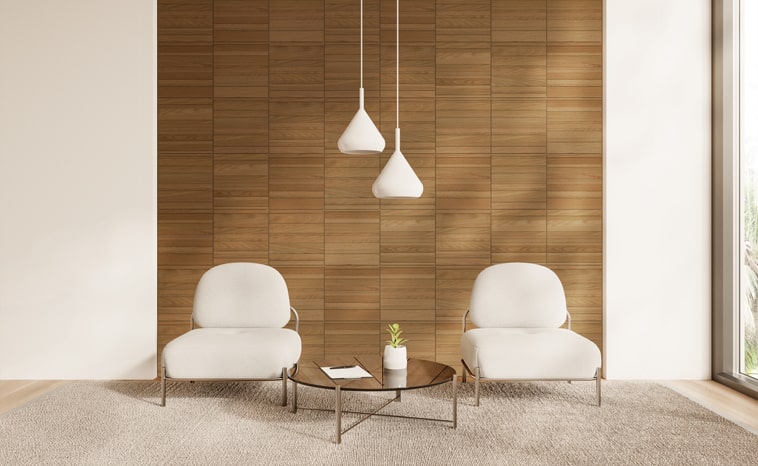 Library ホワイトオーク | 天然木のデザイン突板ブランド「FORESTERIOR」