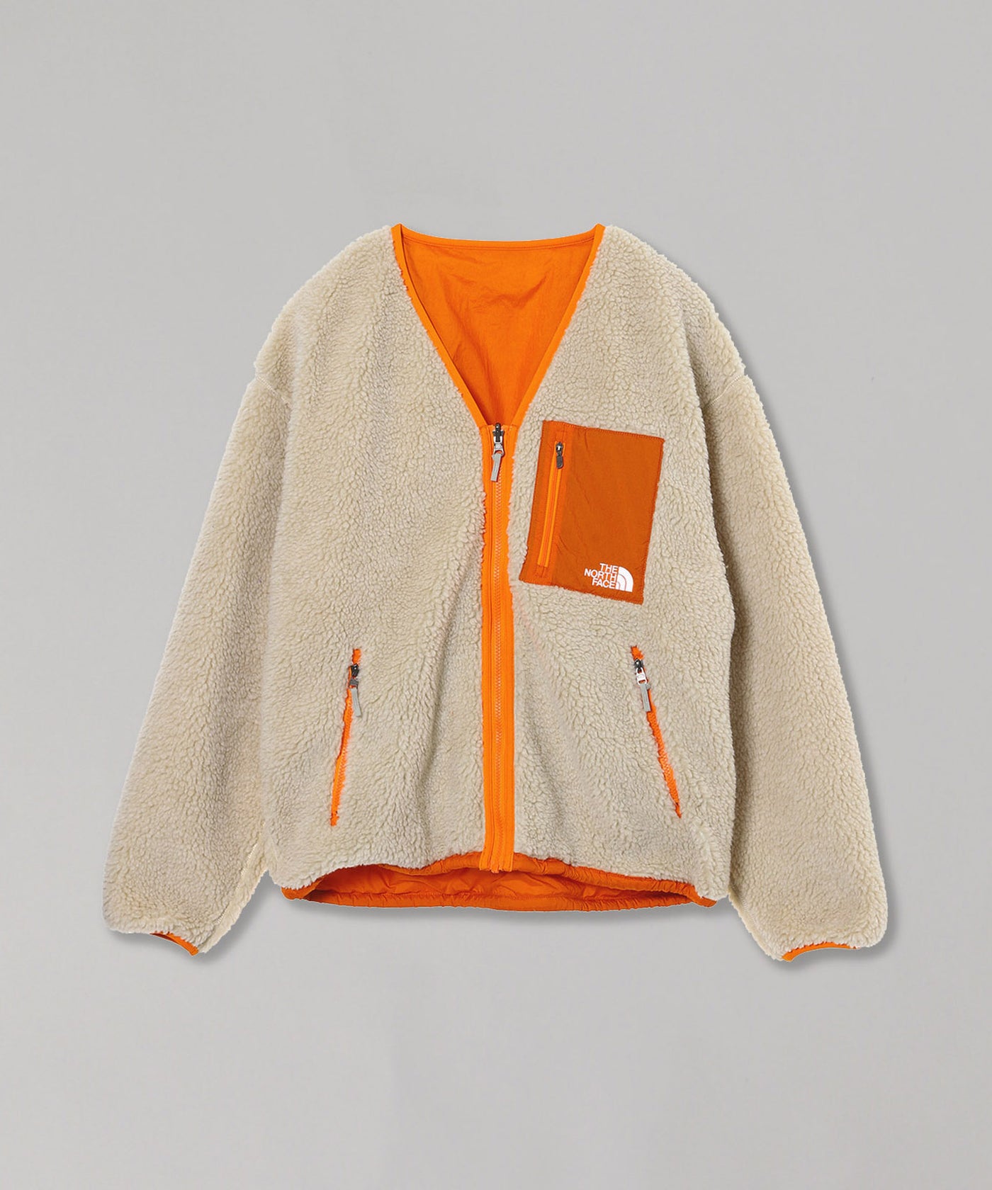 M】Reversible Extreme Pile Cardigan｜ザノースフェイス(THE NORTH