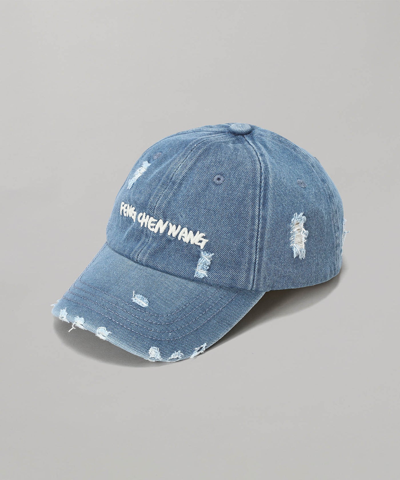 Distress Denim Cap｜フェンチェンワン(Feng Chen Wang)｜Forget-me