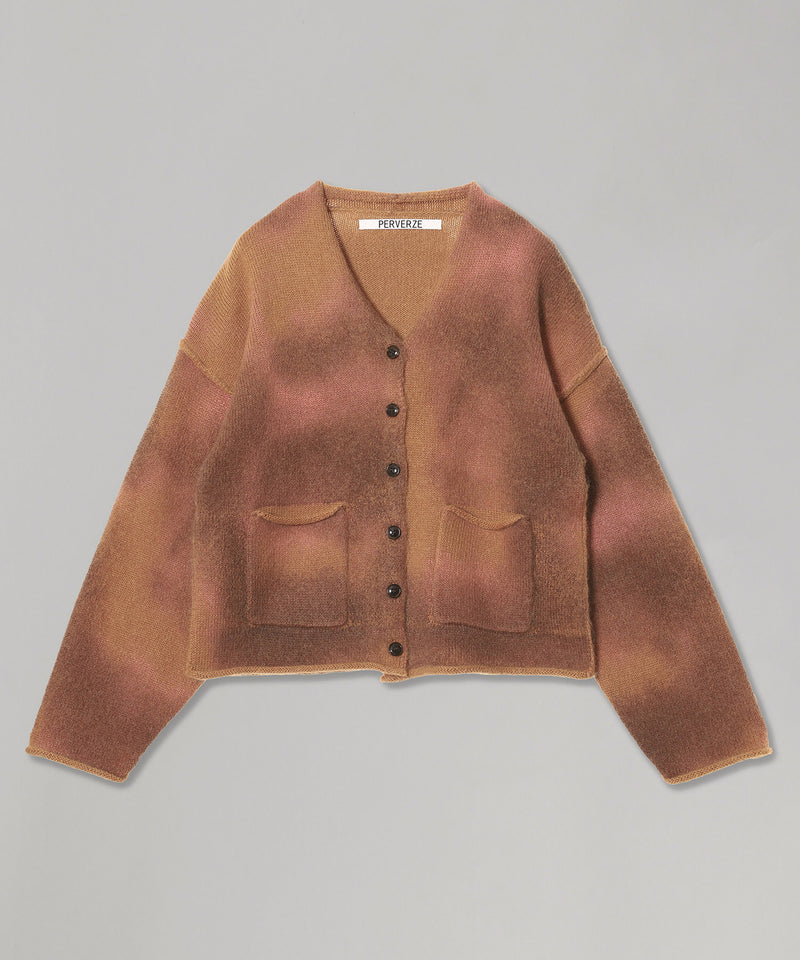 Spray Drawing Knit｜パーバーズ(PERVERZE)｜Forget-me-nots Online Store