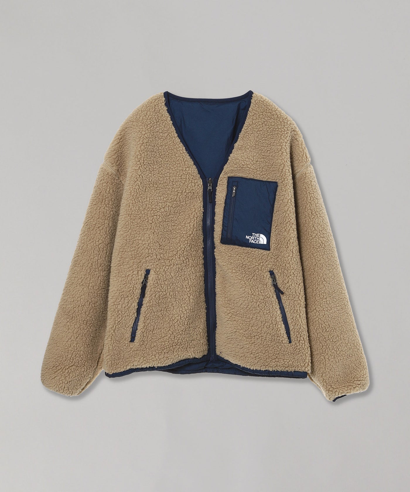 M】Reversible Extreme Pile Cardigan｜ザノースフェイス(THE NORTH