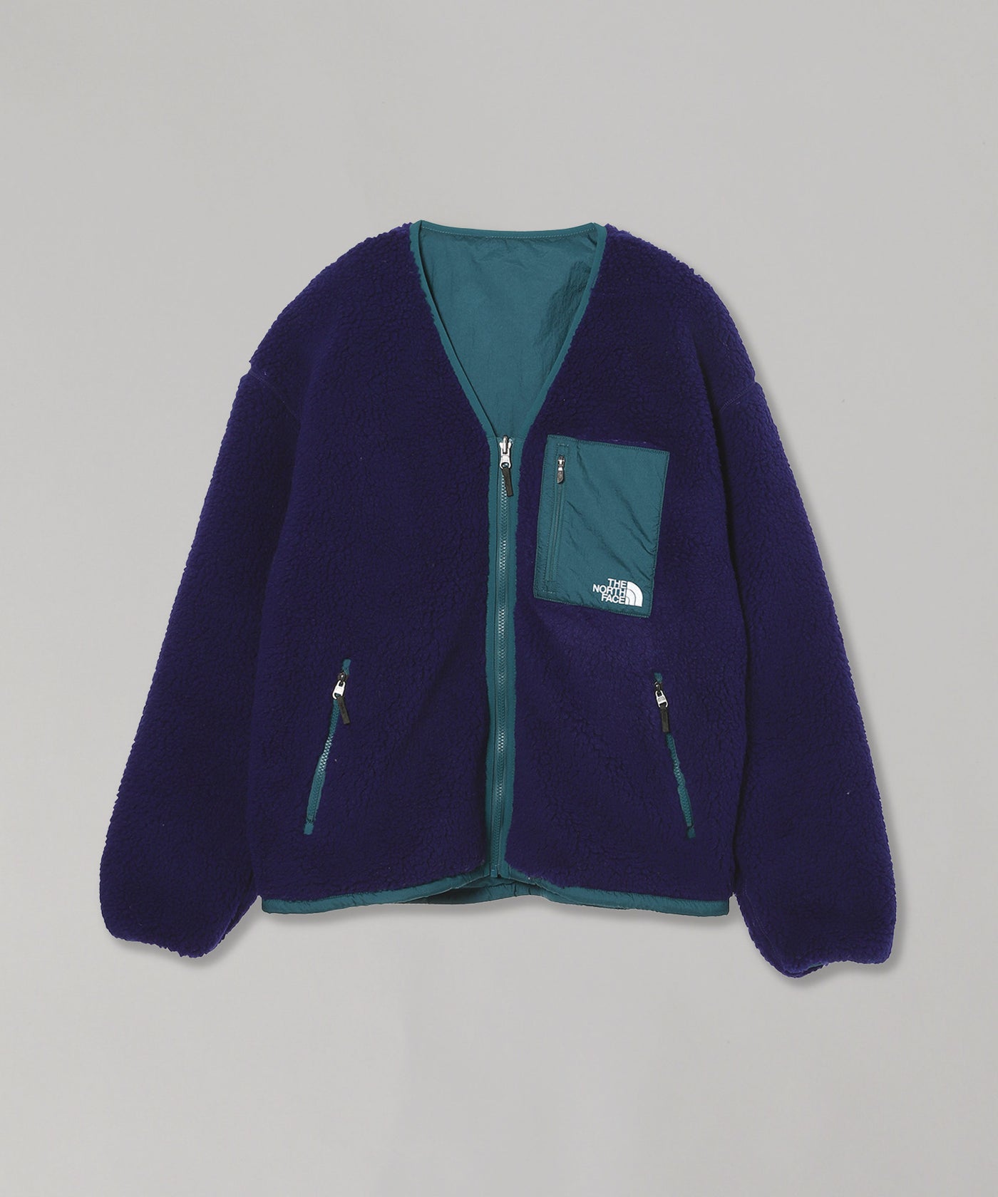 M】Reversible Extreme Pile Cardigan｜ザノースフェイス(THE NORTH
