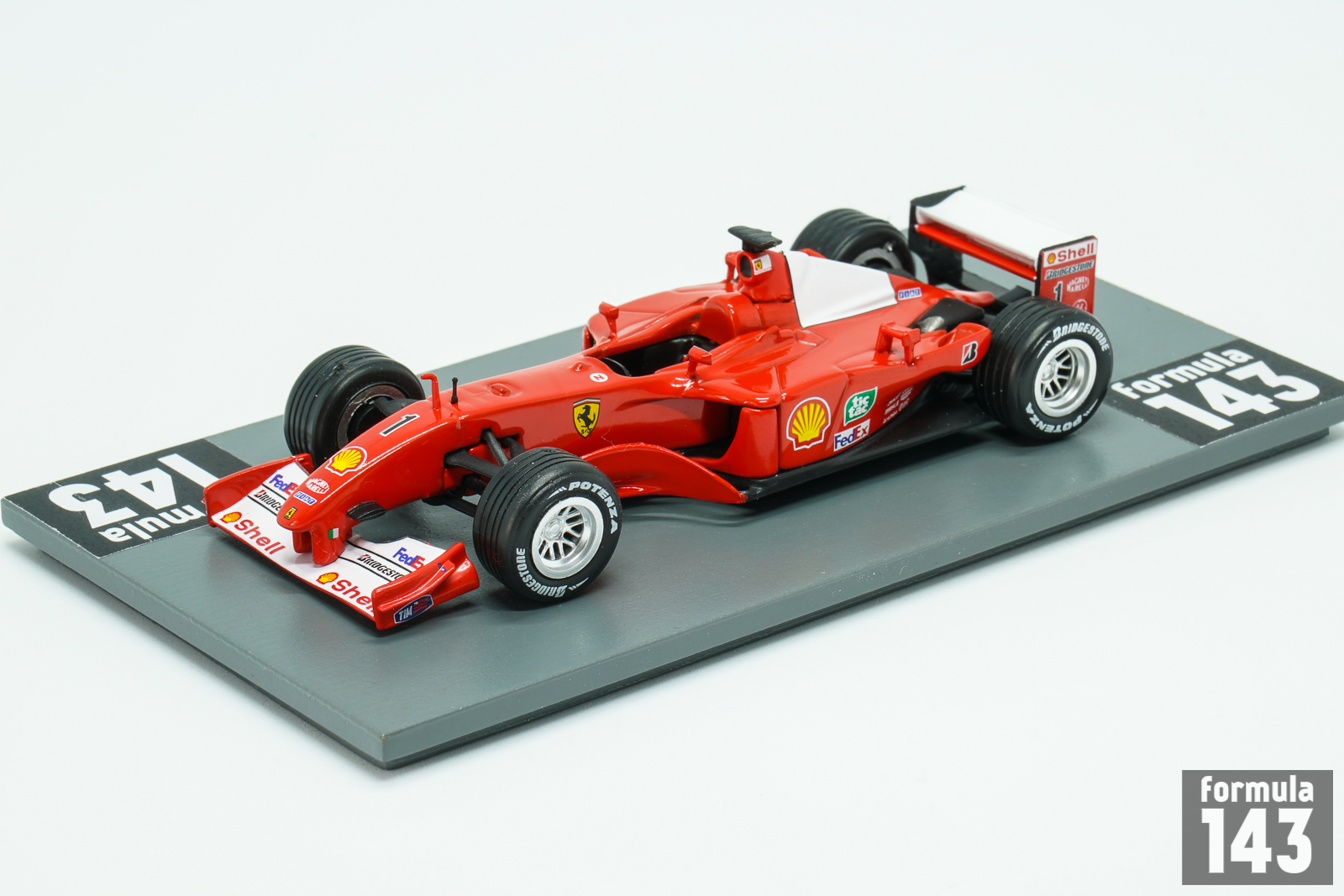 2001 Ferrari F1-2001 Schumacher – formula143