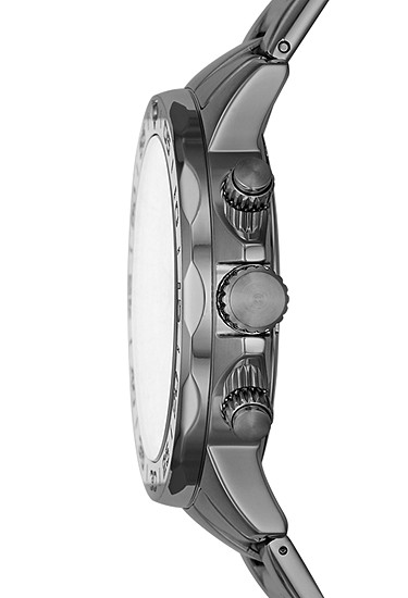 BANNON マルチファンクション スモーク ステンレススチールウォッチ