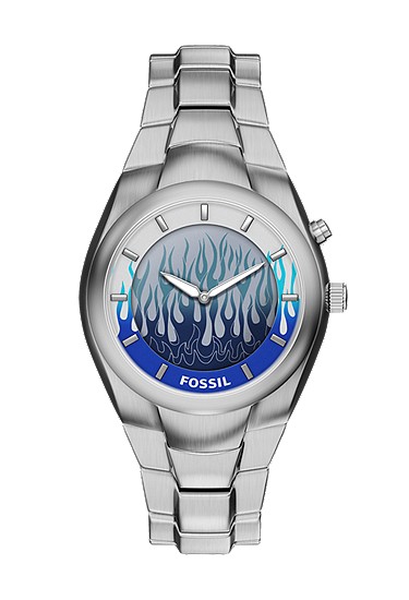 Y2K Big Tic ステンレススチールウォッチ - LE1234 - Fossil