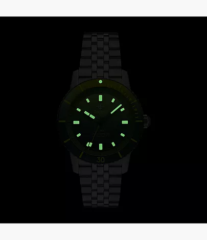 Super Sea Wolf Compression Diver Automatic Stainless Steel Watch