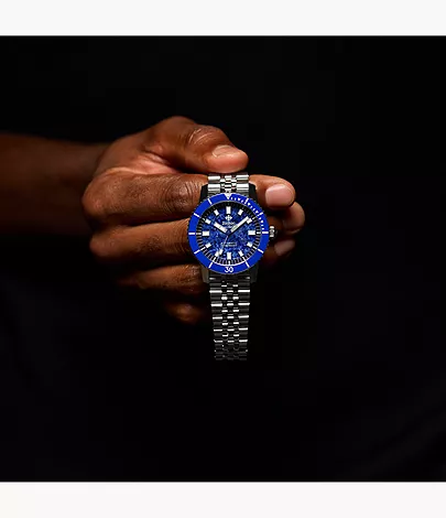 Compression Diver Stainless Steel Watch