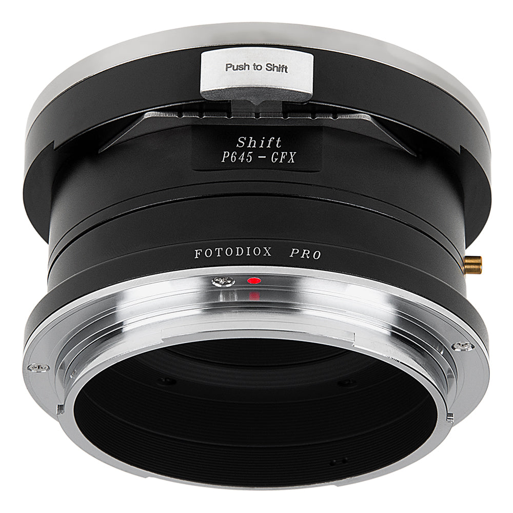 Shift Lens Adapter - Pentax 645 Mount Lens to Fujifilm G-Mount