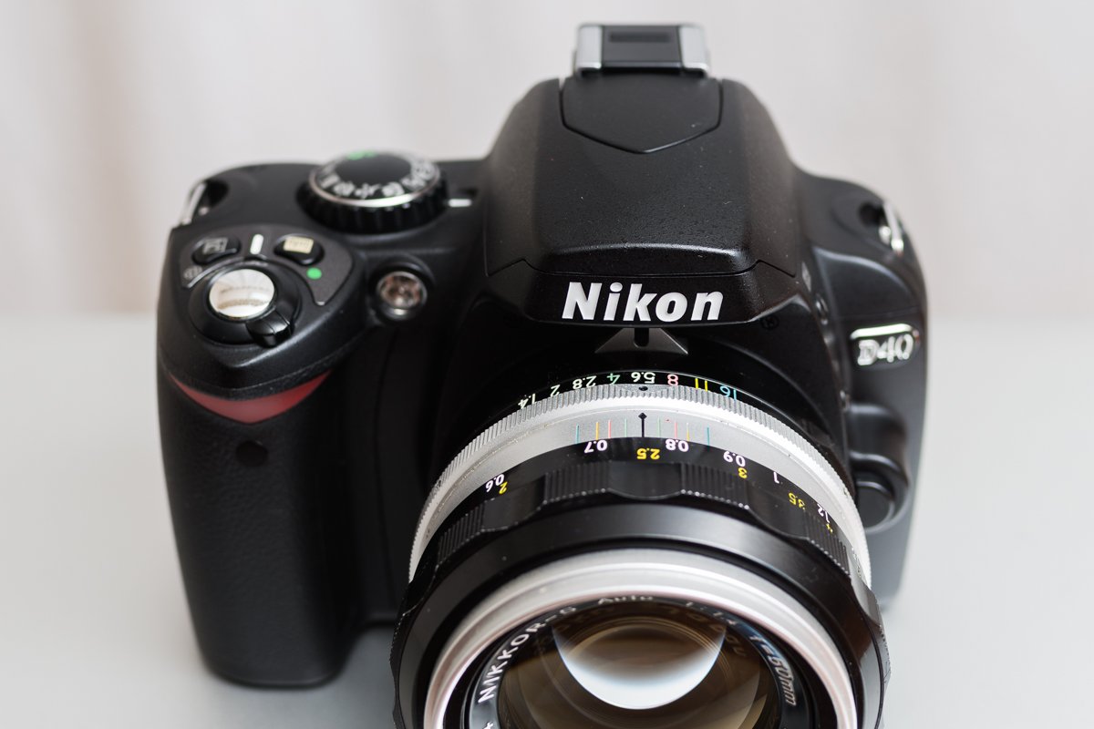 ペンタ党だけど手放せないNikonD40というカメラは名機なのか | 日常写飯事
