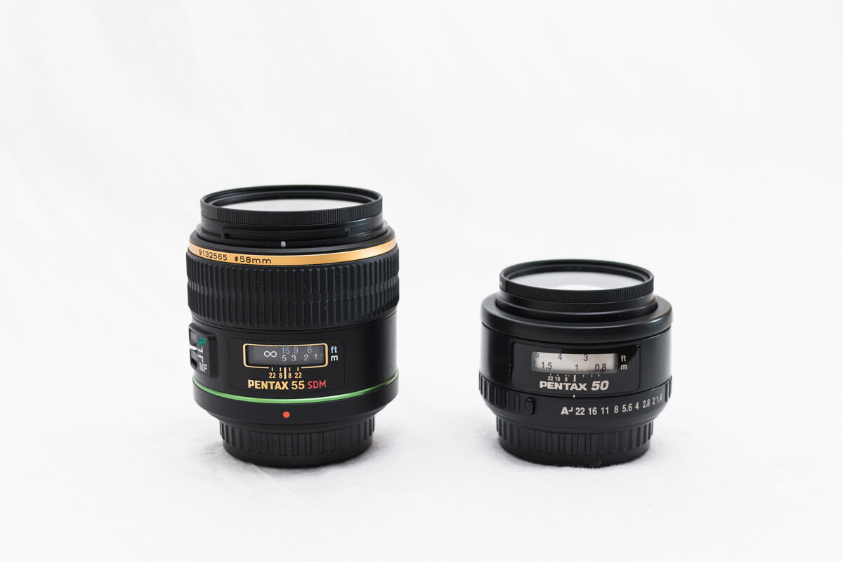 D FA☆ 50mmF1.4ではなくDA☆55mmF1.4を購入した理由【K-1】【フル