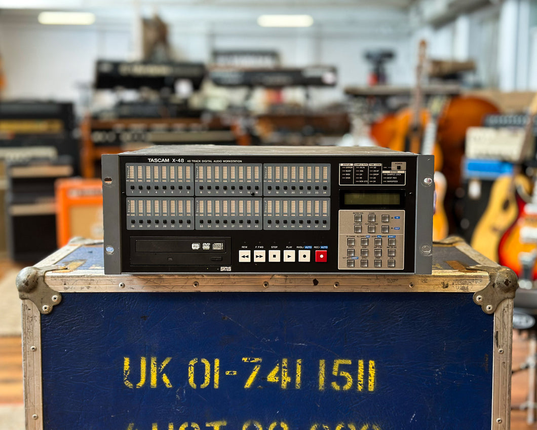 Tascam X-48 48-Track Hard Disk Workstation – Found Sound