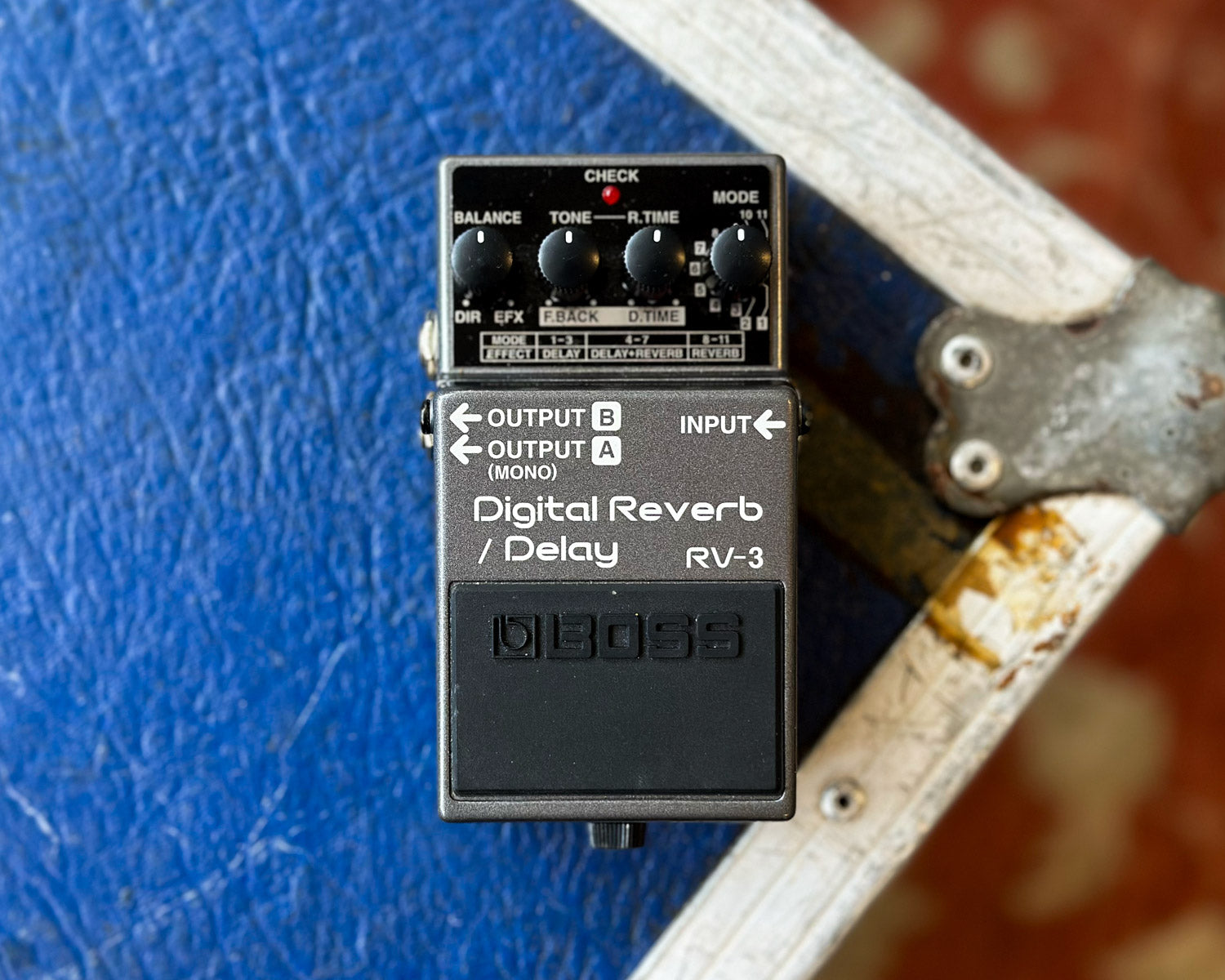 Late '90s Pink Label BOSS RV-3 Digital Reverb/Delay – Found Sound