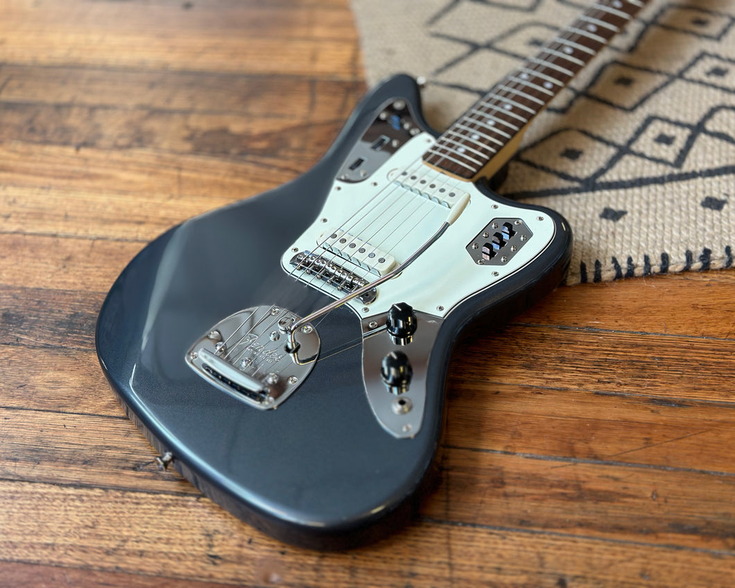 Fender Made in Japan Hybrid '60s Jaguar - Charcoal Frost Metallic