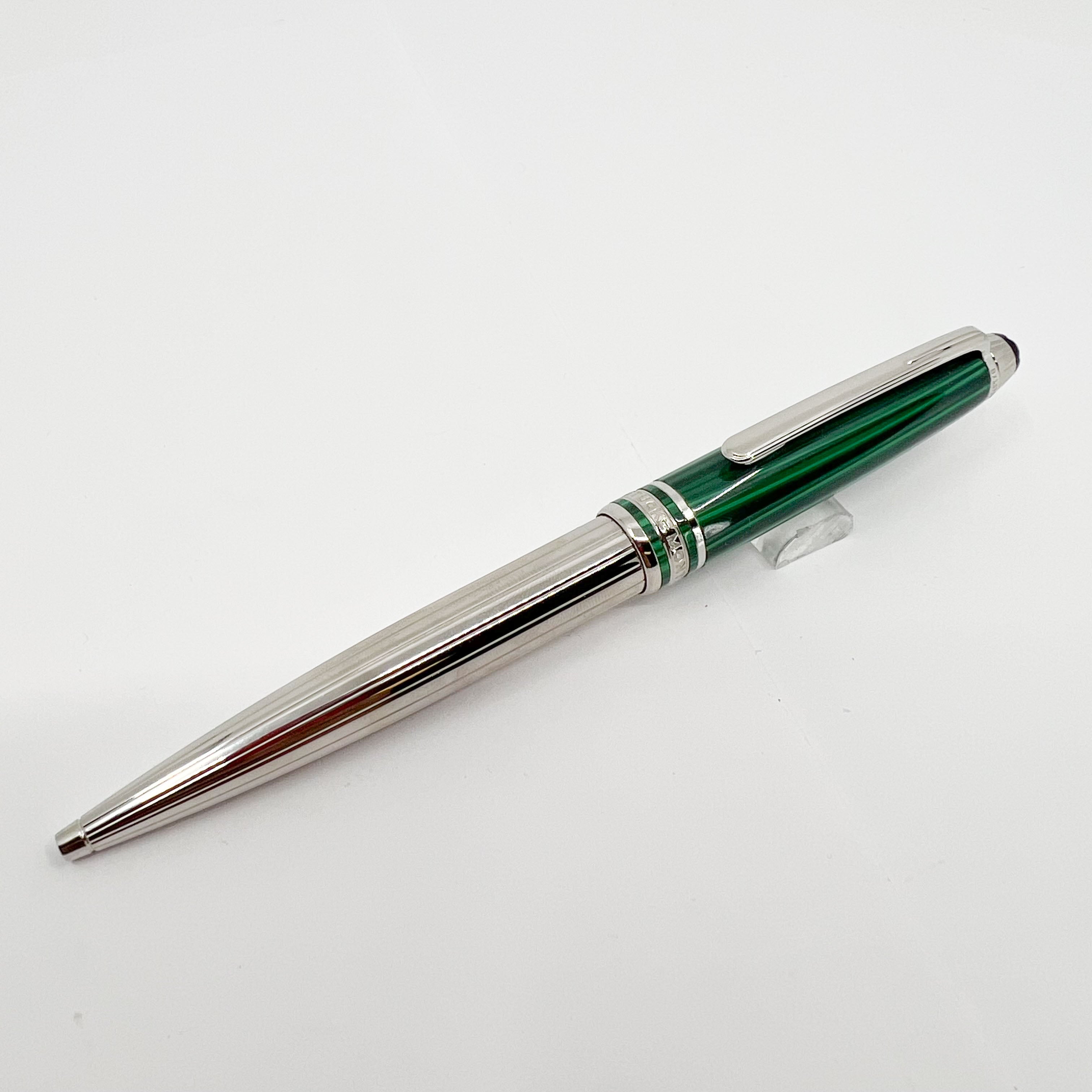 Montblanc Czar Nikolai Malachite Special Edition Platinum Plated