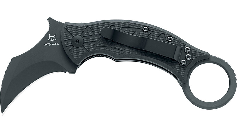 FX-802 TiPVD - TRIBAL K - Folding karambit - FOX Knives