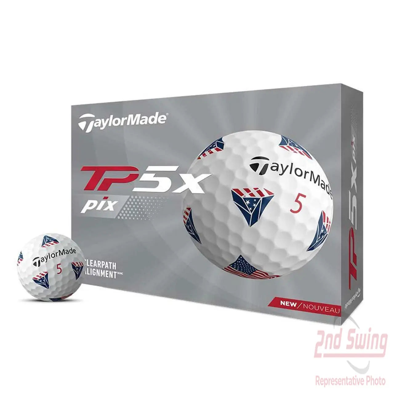 Taylormade TP5x Pix Dozen Golf Balls - Fox Hollow