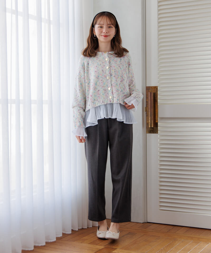 40%OFF】mix fancy knit～ﾐｯｸｽﾌｧﾝｼｰﾆｯﾄ | flower／フラワー公式通販