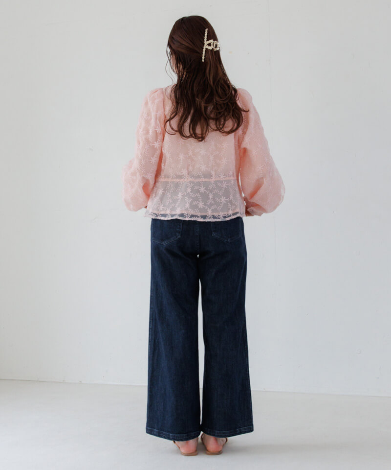 clarity flower blouse～ｸﾗﾘﾃｨﾌﾗﾜｰﾌﾞﾗｳｽ | flower／フラワー公式通販