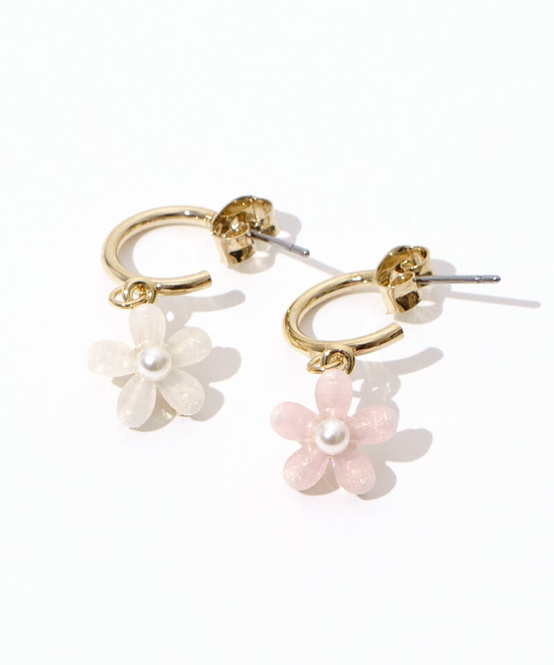 flower hoop pierce～ﾌﾗﾜｰﾌｰﾌﾟﾋﾟｱｽ | flower／フラワー公式通販