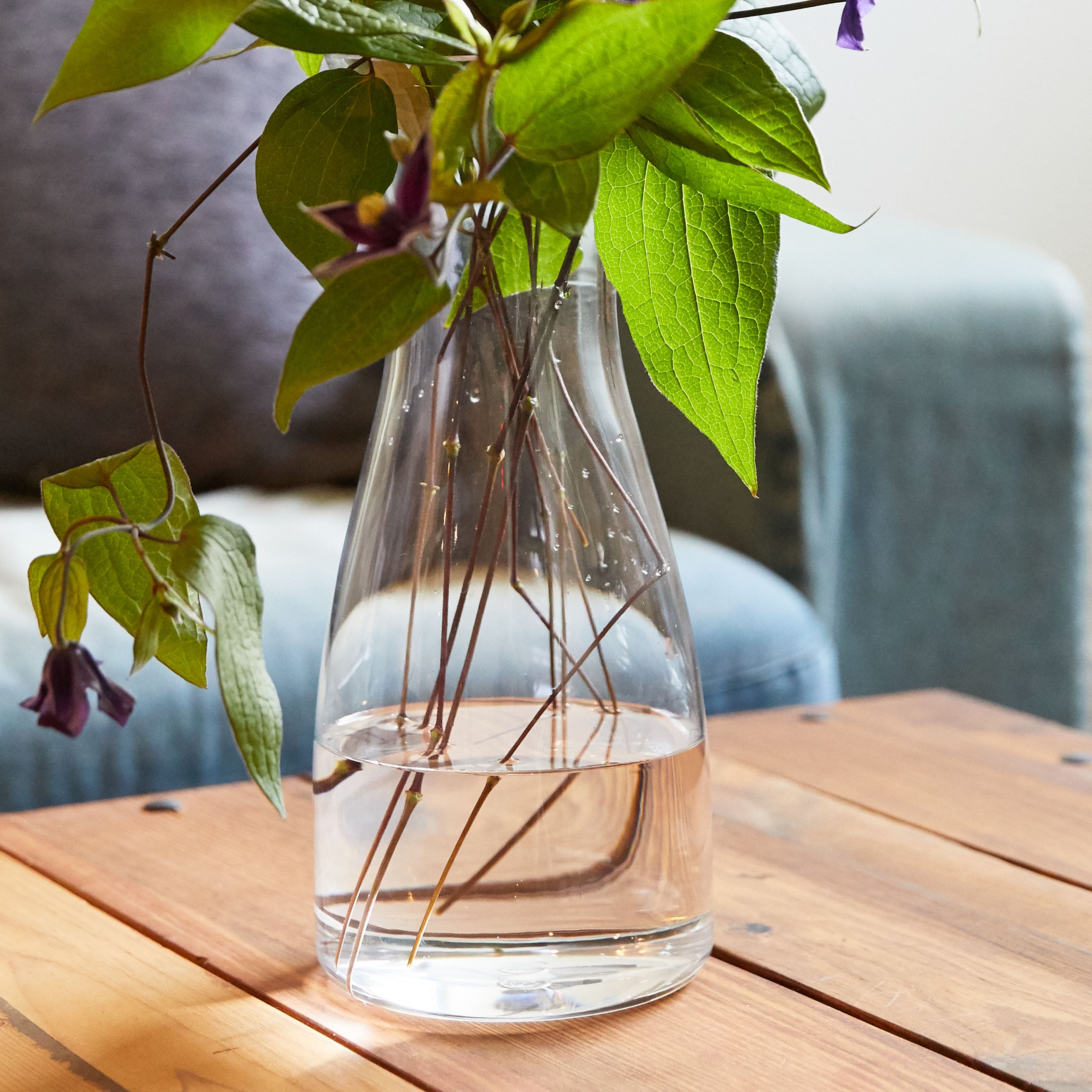 カジュアルに使いやすい、カラフェ(水差し)型の花瓶【PC carafe