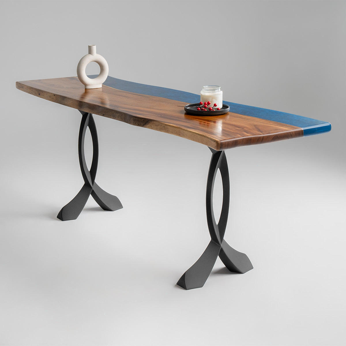 Console Table Legs 207 Curva 28H for Modern Home | Flowyline Design