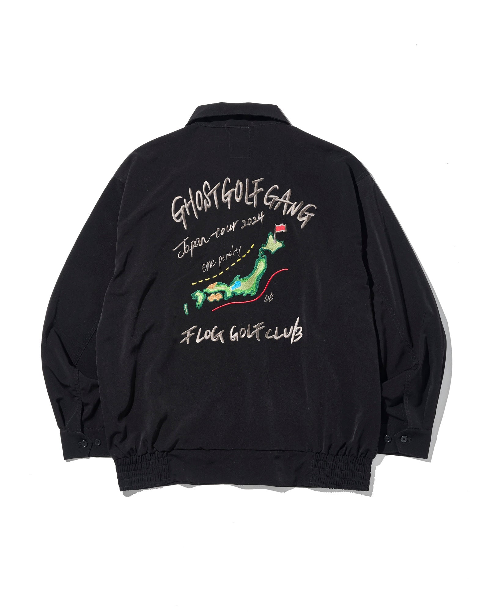 GHOST FLOG GANG souvenir jacket – FLOG_GOLF_CLUB
