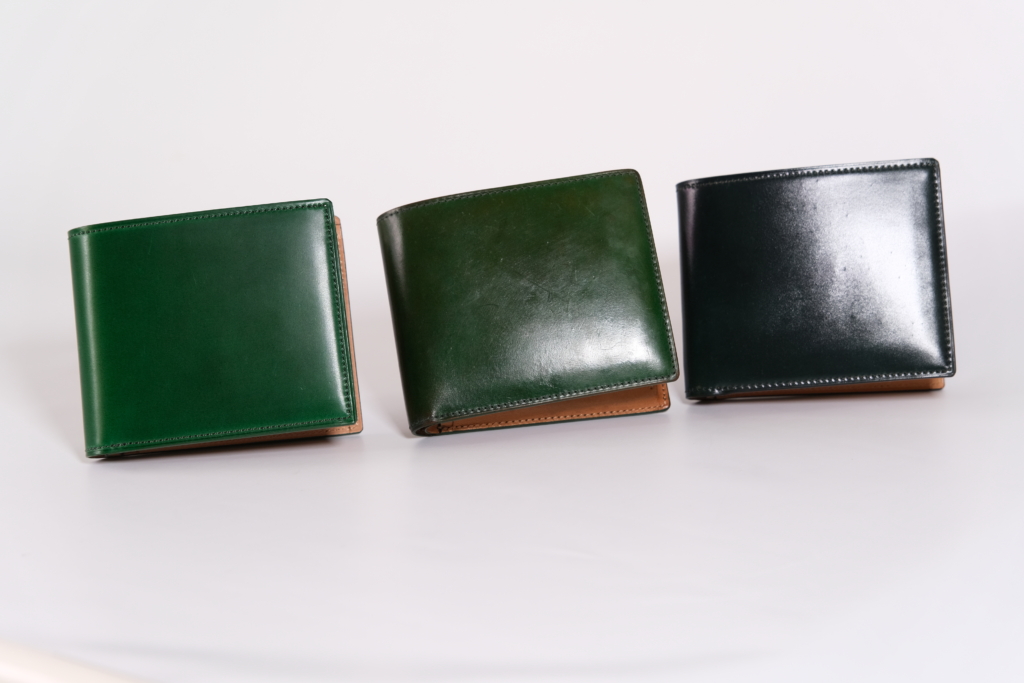 水染めコードバンはいずれオイルコードバンになる!?【2年間使用した