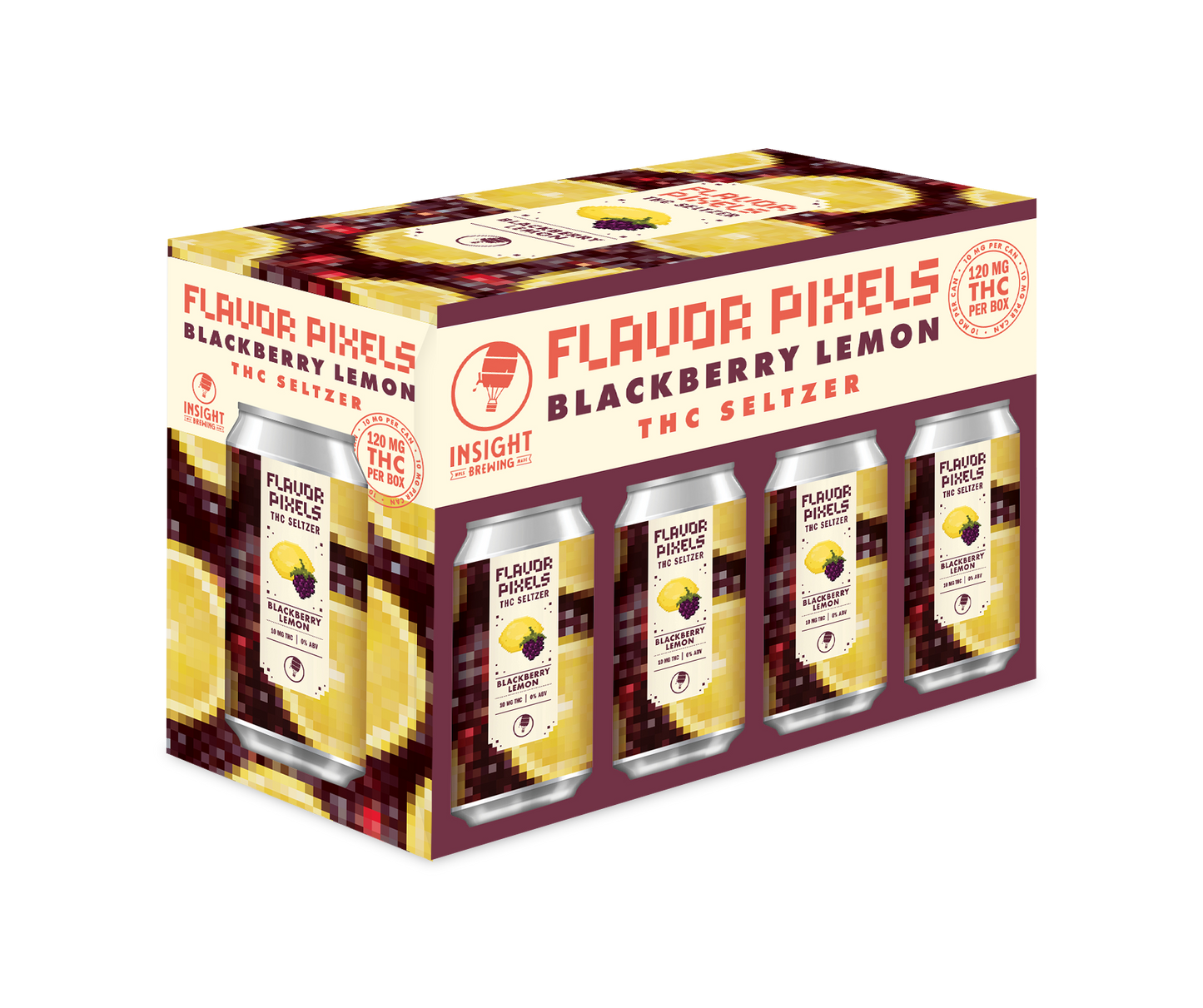 10MG Blackberry Lemon - 12-Pack – Flavor Pixels