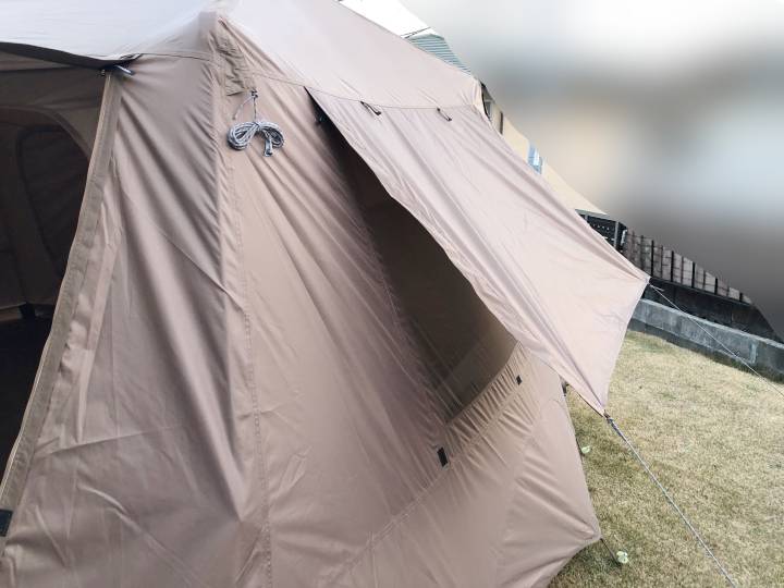 簡単設営】格安のロッジ型ワンタッチテントNaturehike Village13