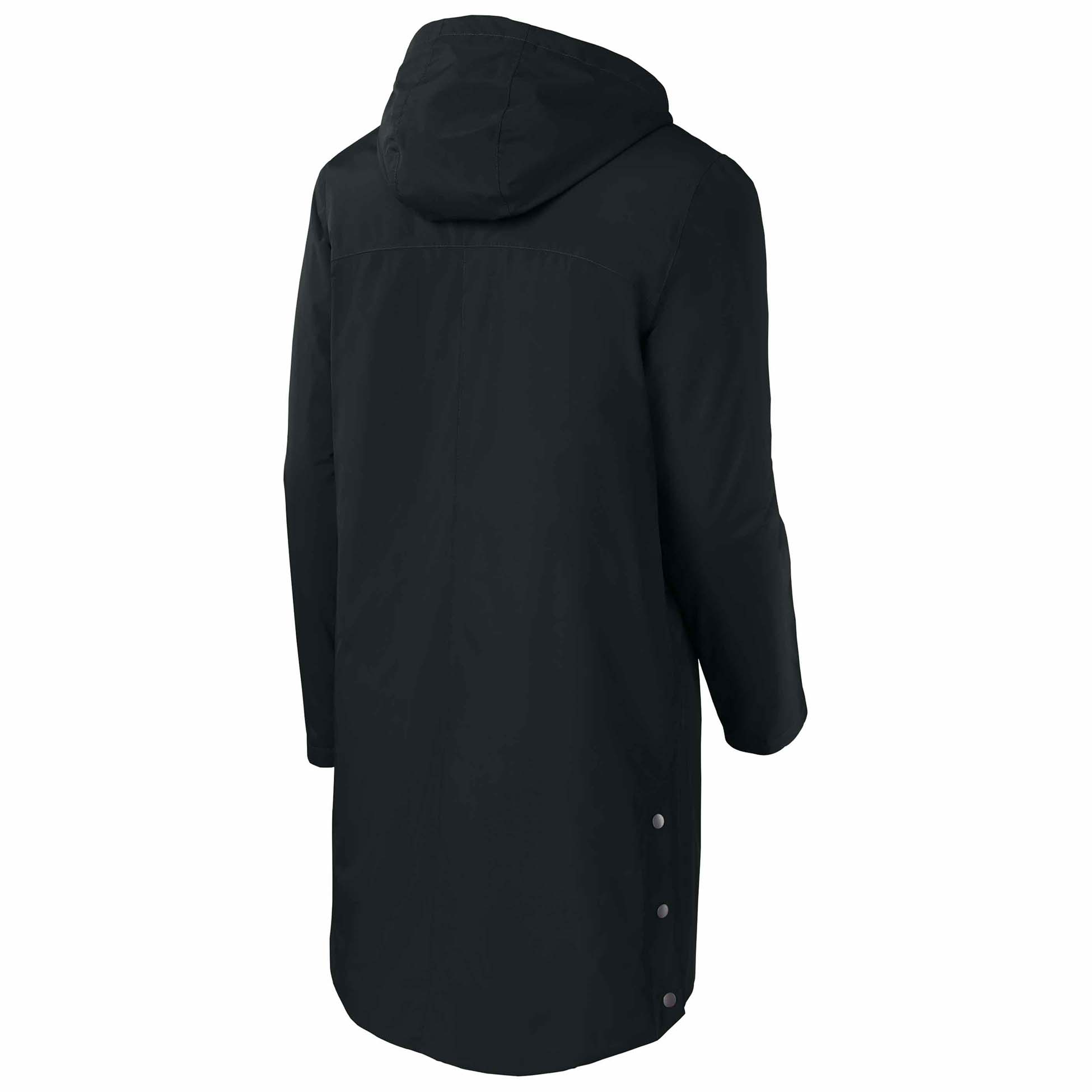 Sport-Tek JST55 Waterproof Insulated Sideline Parka - Black | Full