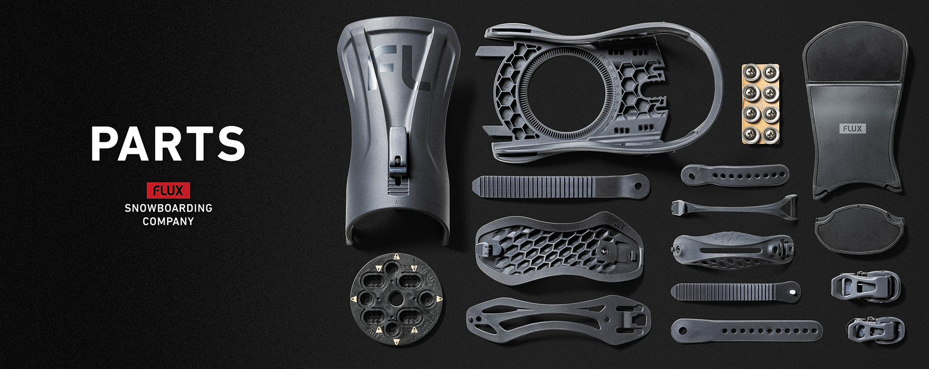 スノーボードバインディング スペアパーツ | FLUX ONLINE STORE