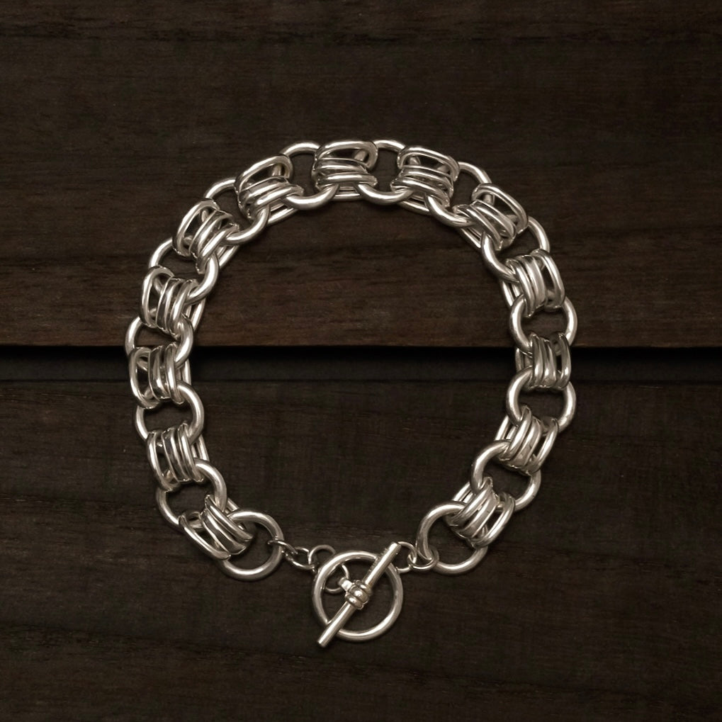 Circle Chain Bracelet【Silver925】 – FLÜGEL
