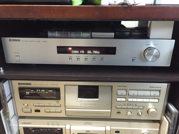 オーディオレビュー）ヤマハAM/FMチューナ T-S501 @Yamaha_ongakubu