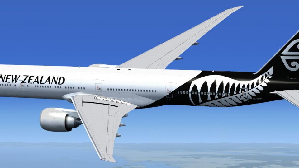 Air New Zealand Boeing 777-300ER ZK-OKR for FSX